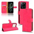 For Xiaomi Redmi K60 Ultra Skin Feel Magnetic Flip Leather Phone Case(Rose Red) - 1