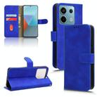 For Xiaomi Redmi Note 13 Pro 5G Skin Feel Magnetic Flip Leather Phone Case(Blue) - 1