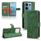 For Xiaomi Redmi Note 13 Pro 5G Skin Feel Magnetic Flip Leather Phone Case(Green) - 1