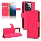 For Xiaomi 14 Pro Skin Feel Magnetic Flip Leather Phone Case(Rose Red) - 1