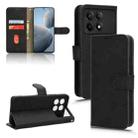 For Xiaomi Redmi K70E Skin Feel Magnetic Flip Leather Phone Case(Black) - 1