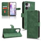 For Xiaomi Redmi 13C 5G Skin Feel Magnetic Flip Leather Phone Case(Green) - 1