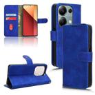 For Xiaomi Redmi Note 13 Pro 4G Skin Feel Magnetic Flip Leather Phone Case(Blue) - 1