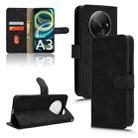 For Xiaomi Redmi A3 Skin Feel Magnetic Flip Leather Phone Case(Black) - 1