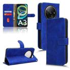 For Xiaomi Redmi A3 Skin Feel Magnetic Flip Leather Phone Case(Blue) - 1