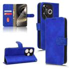 For Xiaomi Redmi Turbo 3 Skin Feel Magnetic Flip Leather Phone Case(Blue) - 1