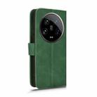 For Xiaomi 14 Ultra Skin Feel Magnetic Flip Leather Phone Case(Green) - 3