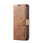 For iPhone 16 Plus DG.MING Crazy Horse Texture Detachable Magnetic Leather Phone Case(Brown) - 2