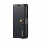 For iPhone 16 Plus DG.MING Crazy Horse Texture Detachable Magnetic Leather Phone Case(Black) - 2