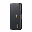 For iPhone 16 DG.MING Crazy Horse Texture Detachable Magnetic Leather Phone Case(Black) - 2