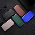 For OnePlus 12 Carbon Fiber Texture Flip Leather Phone Case(Blue) - 8