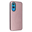 For OnePlus Nord CE4 Lite Carbon Fiber Texture Flip Leather Phone Case(Pink) - 3