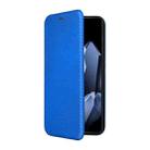 For OnePlus 13 Carbon Fiber Texture Flip Leather Phone Case(Blue) - 2