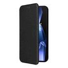 For OnePlus Ace 5 Pro Carbon Fiber Texture Flip Leather Phone Case(Black) - 2