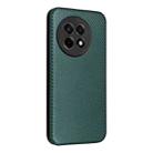 For OnePlus Ace 5 Pro Carbon Fiber Texture Flip Leather Phone Case(Green) - 3