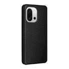 For OnePlus 13T Carbon Fiber Texture Flip Leather Phone Case(Black) - 3