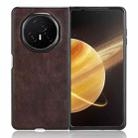 For Honor Magic V3 Litchi Texture Back Cover Phone Case(Brown) - 3