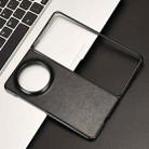 For Honor Magic V5 Litchi Texture Back Cover Phone Case(Black) - 2