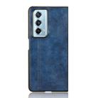 For Honor Magic Vs2 Cow Pattern Sewing Back Cover Phone Case(Blue) - 2