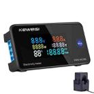 KWS-AC300-100A 50-300V AC Digital Current Voltmeter with Opening Transformer(Black) - 1