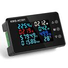 KWS-AC301L-20A 50-300V AC Digital Current Voltmeter with 485 Communication(Black) - 1