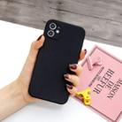 For iPhone 11 Pro Magic Cube Frosted Silicone Shockproof Full Coverage Protective Case(Black) - 1