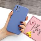 For iPhone 11 Pro Magic Cube Frosted Silicone Shockproof Full Coverage Protective Case(Blue) - 1