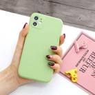 For iPhone 11 Pro Max Magic Cube Frosted Silicone Shockproof Full Coverage Protective Case(Green) - 1