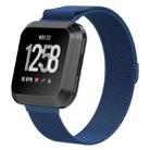 For Fitbit Versa 2 / Fitbit Versa / Fitbit Versa Lite Milanese Watch Band,, Large Size: 2.3x25.8cm(Navy) - 1