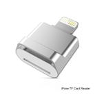 MicroDrive 8pin To TF Card Adapter Mini iPhone & iPad TF Card Reader (Silver) - 4