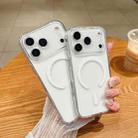 For iPhone 17 Pro Fine Hole MagSafe Magnetic Clear Acrylic TPU Case(Transparent) - 3