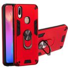 For vivo Y83 Pro 2 in 1 Armour Series PC + TPU Protective Case with Ring Holder(Red) - 1