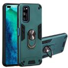 For Huawei Honor V30 / V30 Pro 2 in 1 Armour Series PC + TPU Protective Case with Ring Holder(Green) - 1