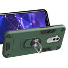 For Huawei Mate 20 Lite 2 in 1 Armour Series PC + TPU Protective Case with Ring Holder(Green) - 4