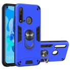 For Huawei P20 Lite (2019) / nova 5i 2 in 1 Armour Series PC + TPU Protective Case with Ring Holder(Dark Blue) - 1