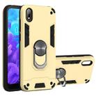 For Huawei Y5 (2019) / Honor 8S 2 in 1 Armour Series PC + TPU Protective Case with Ring Holder(Gold) - 1