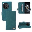 For OnePlus 12 Magnetic Clasp Leather Phone Case(Green) - 1