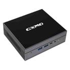 GXMO GX55 Windows 11 Intel N5105 Mini PC NVME SSD WiFi Mini Desktop Computer, Specification:16GB+512GB(Black) - 1