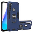 For Xiaomi Redmi Note 8T 2 in 1 Armour Series PC + TPU Protective Case with Ring Holder(Royal Blue) - 1