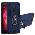 For Xiaomi Redmi Note 4 / Note 4X / Redmi 4(India) 2 in 1 Armour Series PC + TPU Protective Case with Ring Holder(Royal Blue) - 1