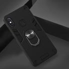 For Xiaomi Rdemi Note 5 Pro / Note 5 2 in 1 Armour Series PC + TPU Protective Case with Ring Holder(Black) - 2