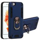 For iPhone 6 / 6s 2 in 1 Armour Series PC + TPU Protective Case with Ring Holder(Royal Blue) - 1