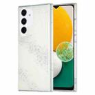 For Samsung Galaxy A13 5G Dual-side IMD Marble Phone Case(White) - 1