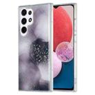 For Samsung Galaxy A13 4G Dual-side IMD Marble Phone Case(Black) - 1