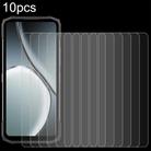 For DOOGEE Blade10 Max 10pcs 0.26mm 9H 2.5D Tempered Glass Film - 1