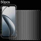 For DOOGEE S118 50pcs 0.26mm 9H 2.5D Tempered Glass Film - 1