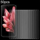 For DOOGEE Blade10 50pcs 0.26mm 9H 2.5D Tempered Glass Film - 1