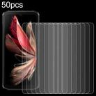 For DOOGEE Blade10 Pro 50pcs 0.26mm 9H 2.5D Tempered Glass Film - 1