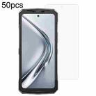 For DOOGEE V40 Pro 50pcs 0.26mm 9H 2.5D Tempered Glass Film - 1