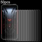 For DOOGEE S200 Plus 50pcs 0.26mm 9H 2.5D Tempered Glass Film - 1